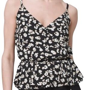 WHBM Surplice Wrap Blouse